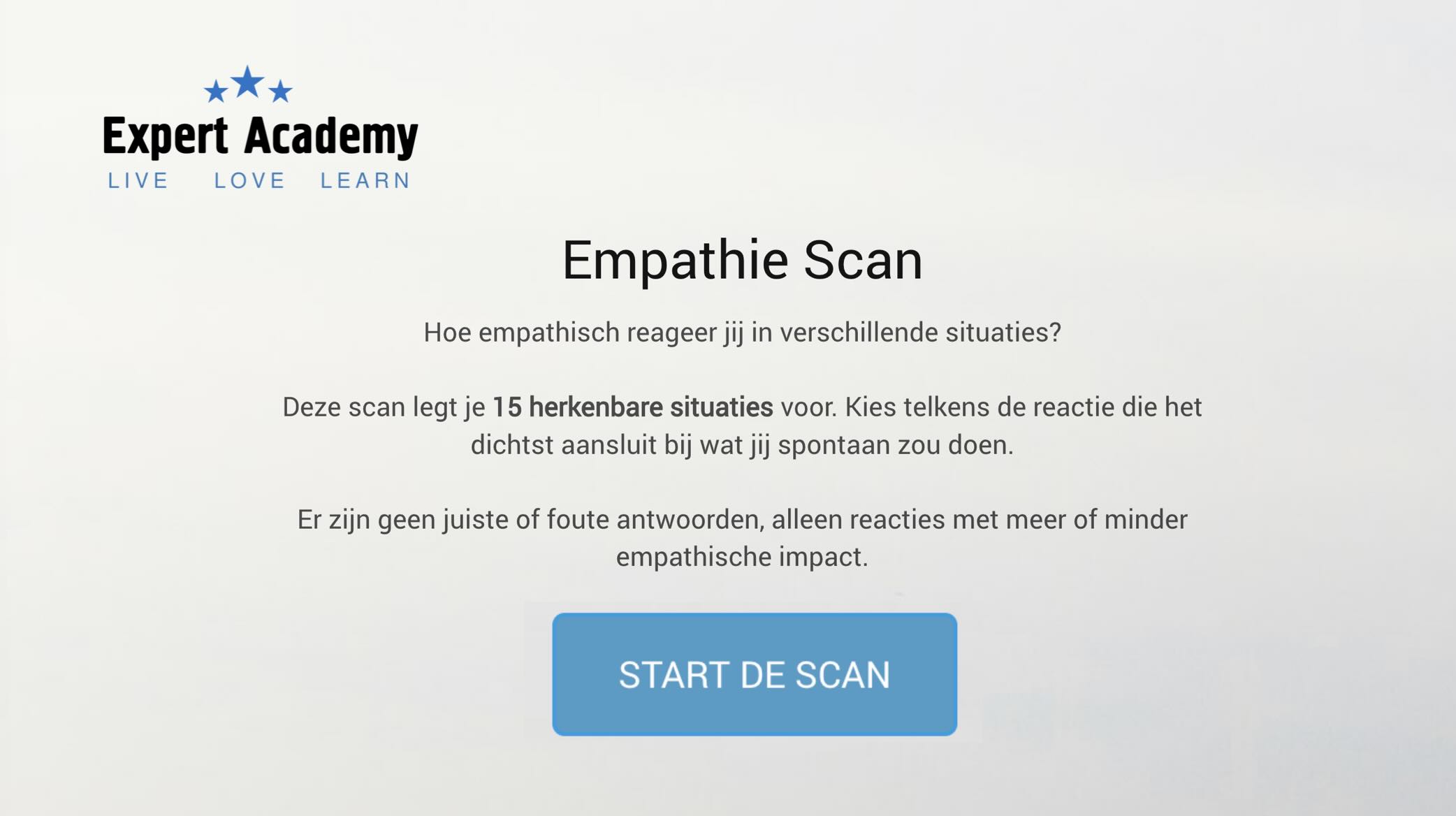 Empathie test