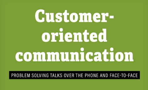 customer oriented communication