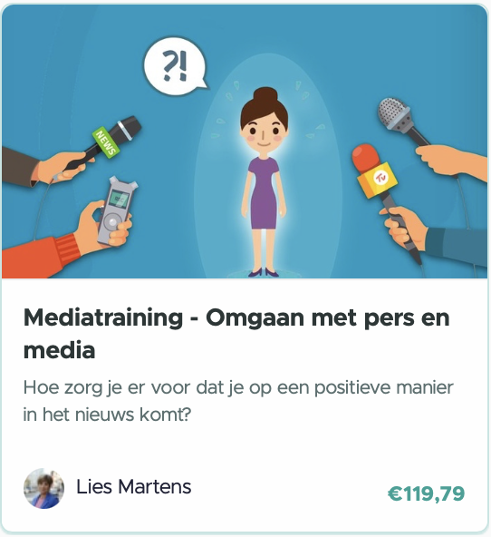 online cursus mediatraining