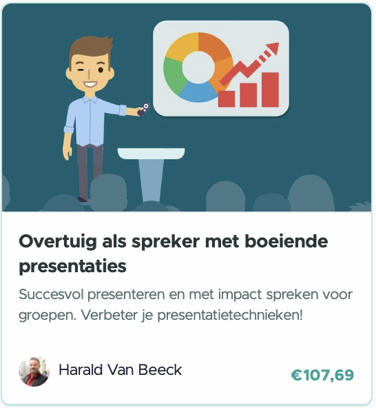 online cursus presentatie